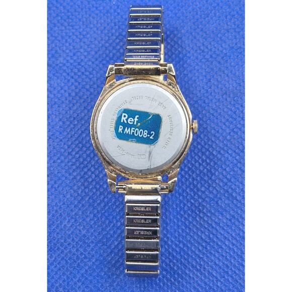 Vtg Disney Lorus Quartz MICKEY MOUSE Ladies Watch 6" Goldtone Band w/New Battery - Picture 7 of 11